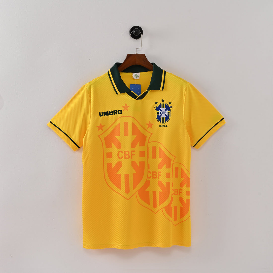 Maillot Bresil Retro Vintage 1994 Domicile Coupe du Monde Homme | Foot Fan