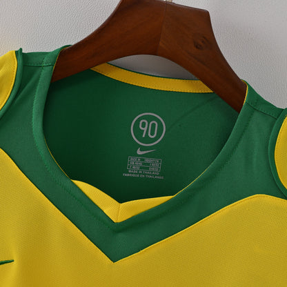 Maillot Bresil 2004 Domicile Vintage Homme | Foot Fan