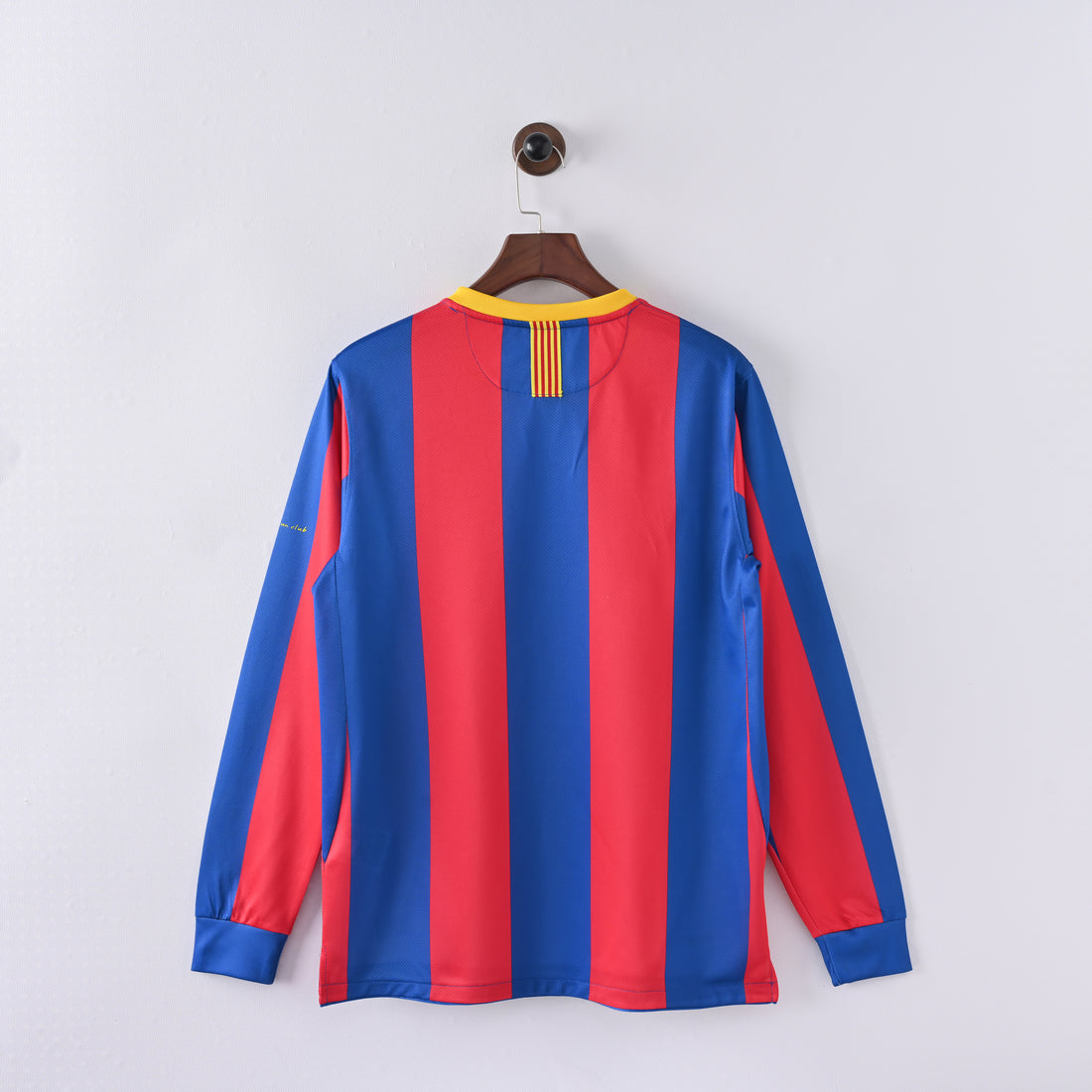 Maillot Barcelone Manches Longues 2010-2011 Domicile Vintage Homme | Foot Fan