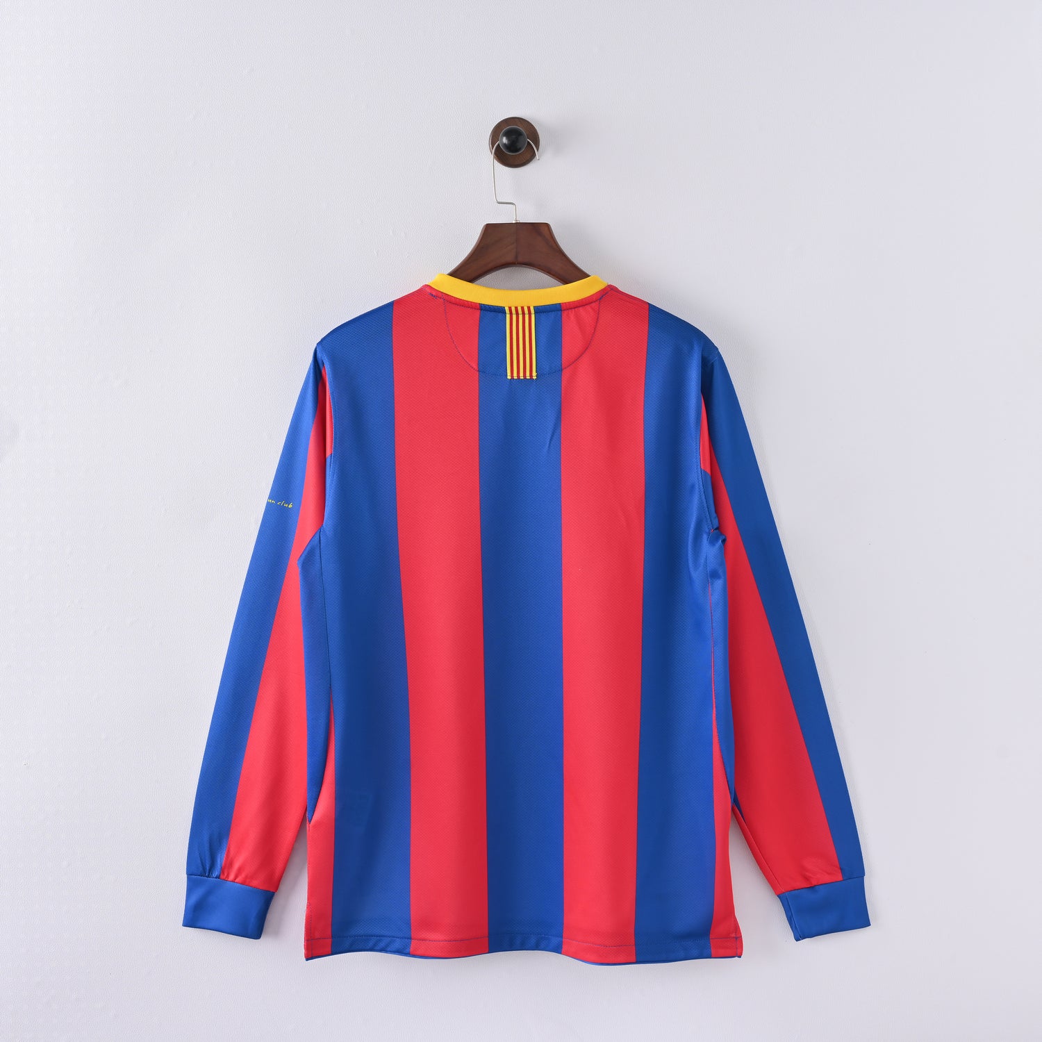 Maillot Barcelone Manches Longues 2010-2011 Domicile Vintage Homme | Foot Fan