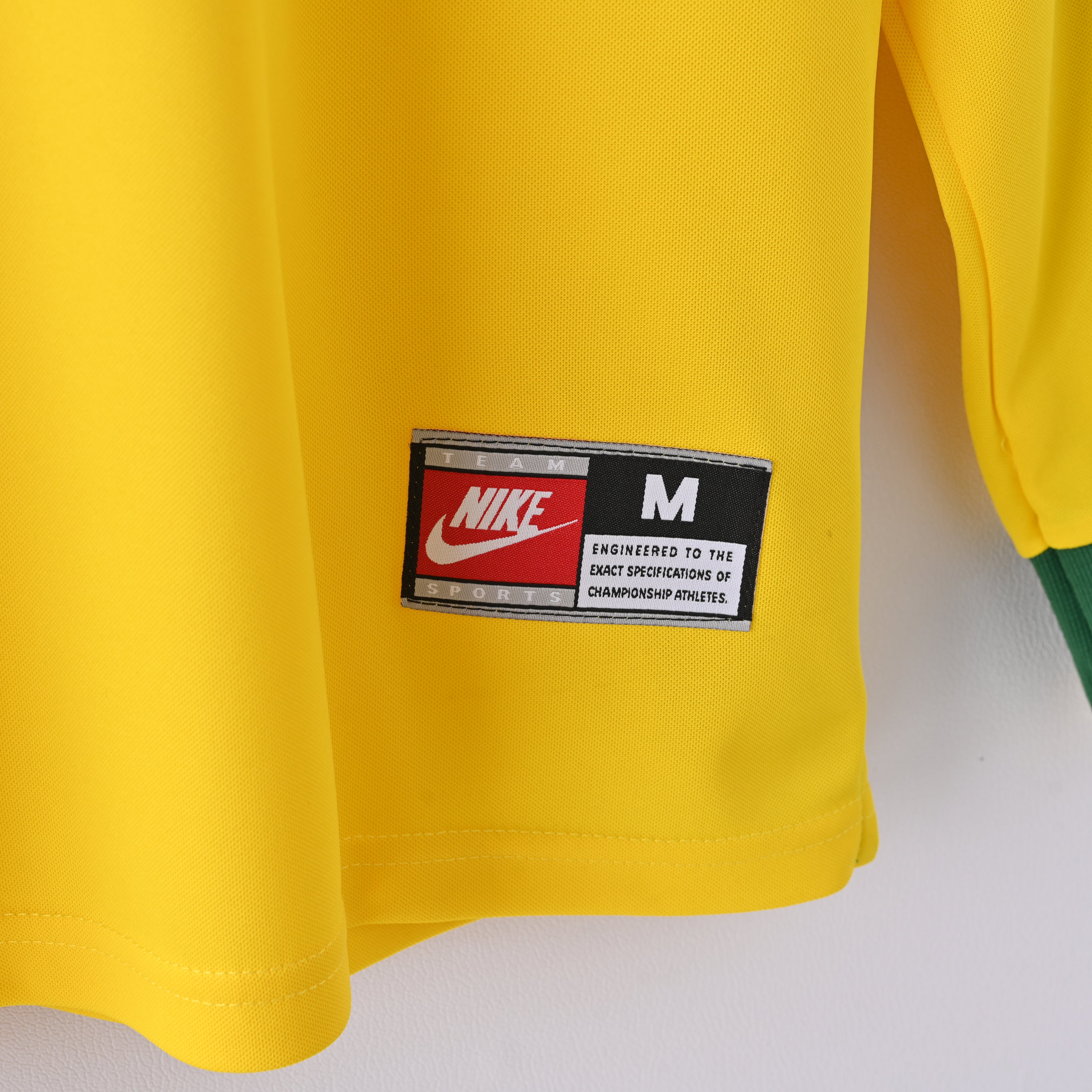 Maillot Bresil Manches Longues 1998 Domicile Vintage Homme | Foot Fan