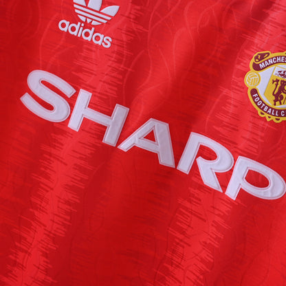 Maillot Manchester United Retro Vintage 1991-1992 Domicile Homme | Foot Fan