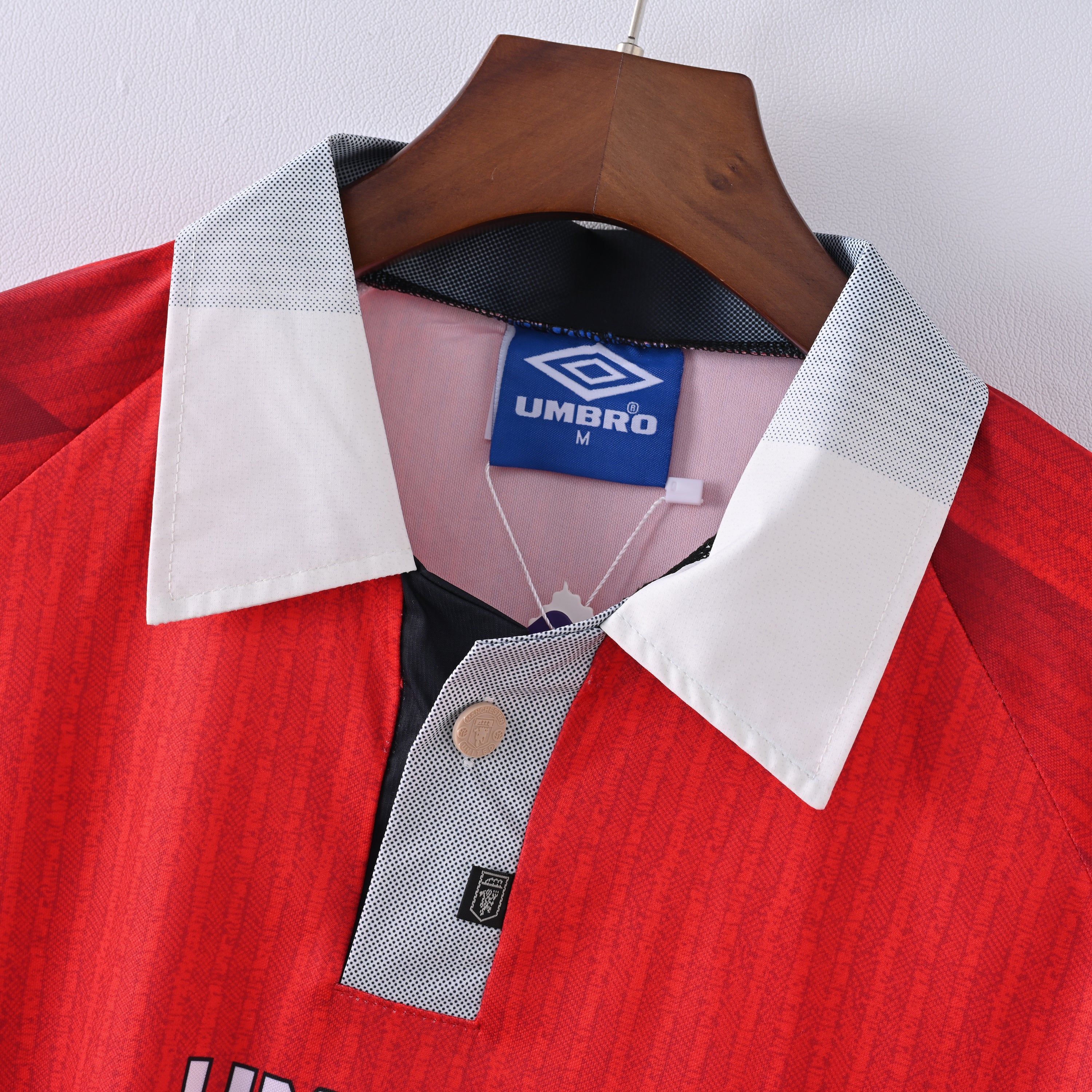 Maillot Manchester United Retro Vintage 1996-1997 Domicile Homme | Foot Fan