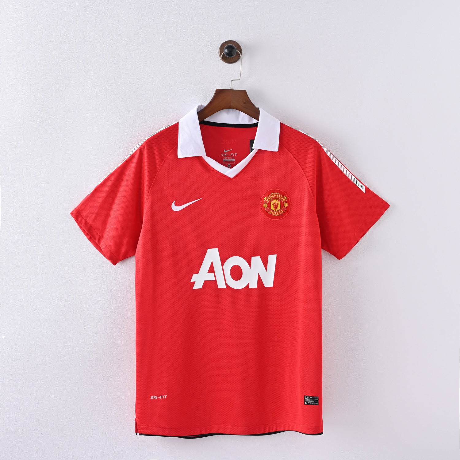 Maillot Manchester United Retro Vintage 2010-2011 Domicile Homme | Foot Fan