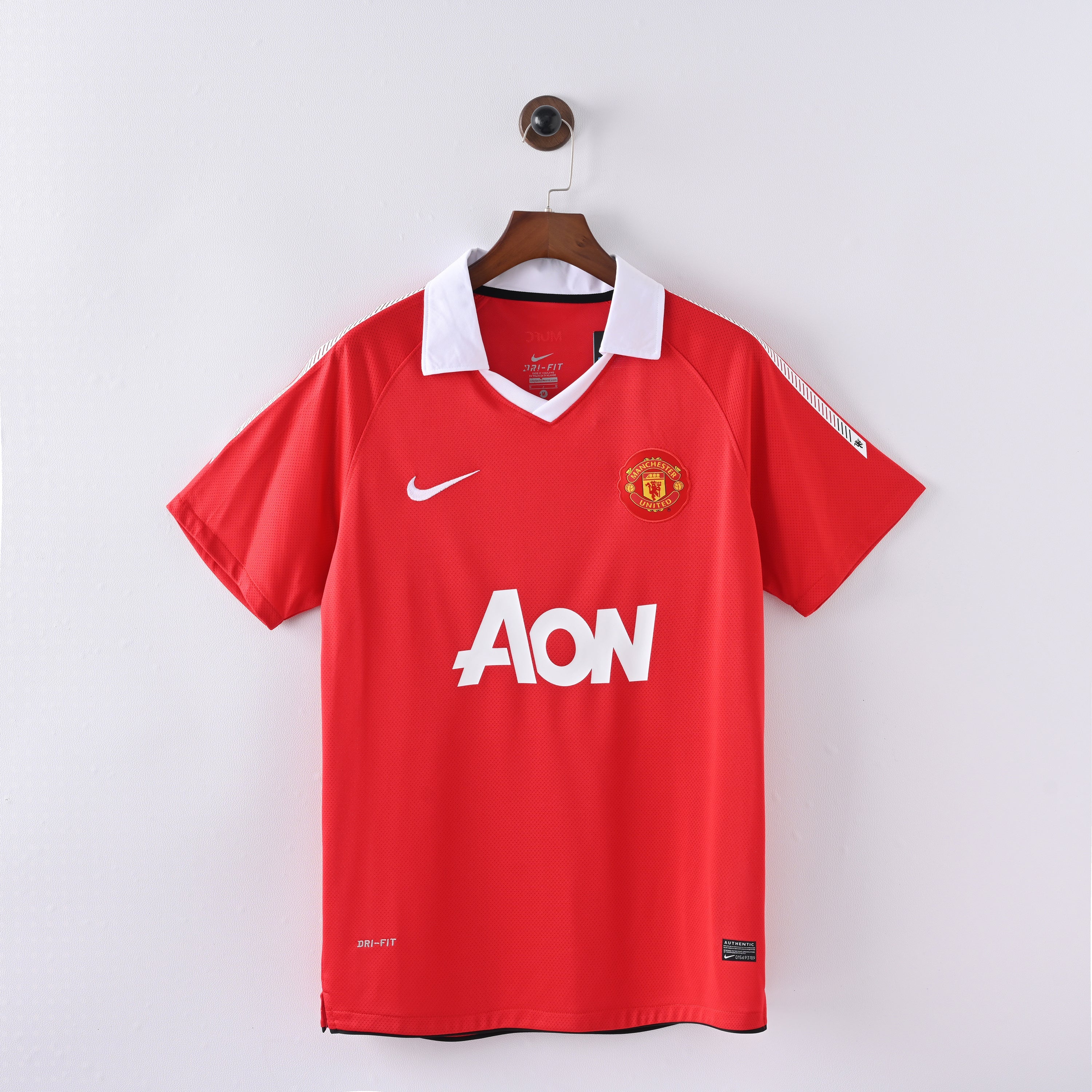 Maillot Manchester United Retro Vintage 2010-2011 Domicile Homme | Foot Fan