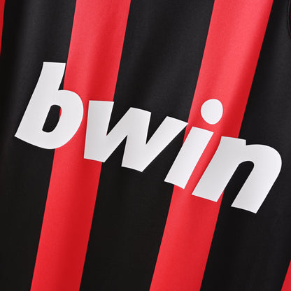 Maillot AC Milan 2008-2009 Domicile Retro Vintage Homme | Foot Fan