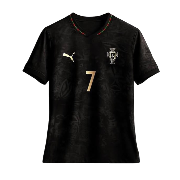 Maillot Portugal Noir Exterieur 2025 2026 | Foot Fan